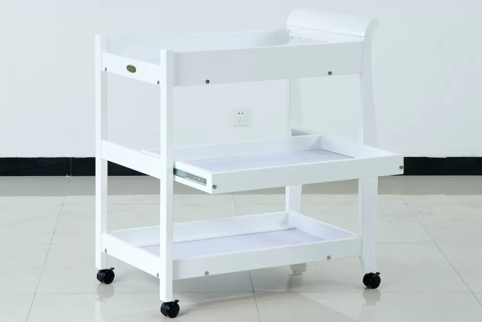 Cheap Baby Direct Emporium Sleigh Changer White