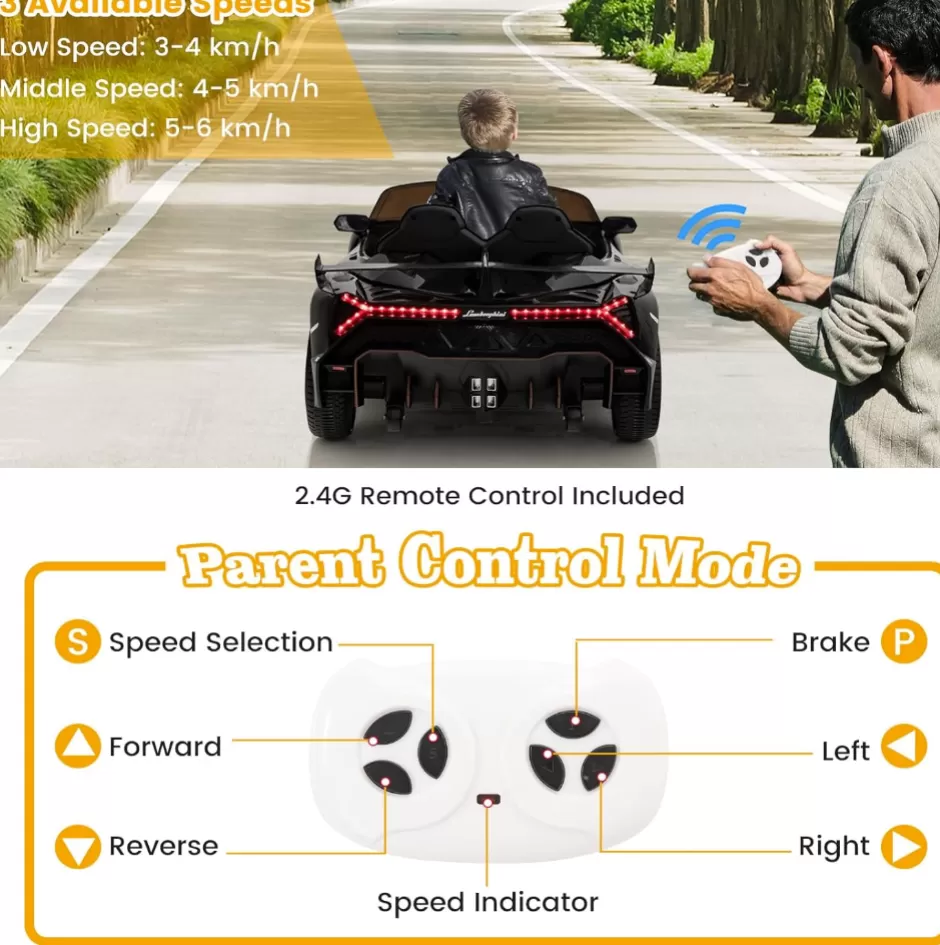 Shop Baby Direct Licensed Lamborghini Kid Ride-on Sports Car