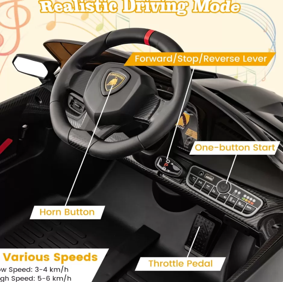 Shop Baby Direct Licensed Lamborghini Kid Ride-on Sports Car