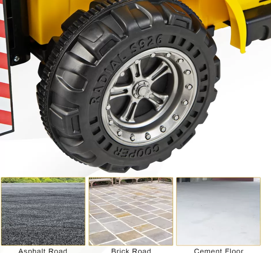 Flash Sale Baby Direct 12V Electric Forklift with Remote Control & Gear Switches