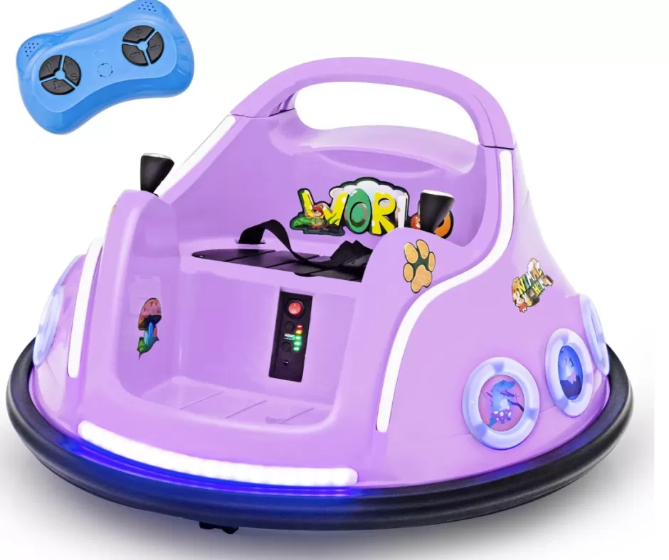 Best Baby Direct 12V Electric Ride On Bumper Car with Remote Control for Kids