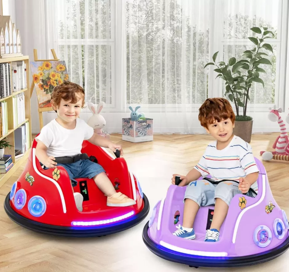 Best Baby Direct 12V Electric Ride On Bumper Car with Remote Control for Kids