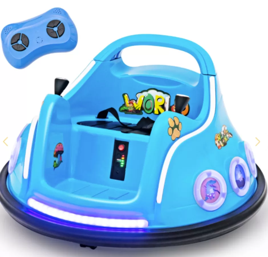 Best Baby Direct 12V Electric Ride On Bumper Car with Remote Control for Kids