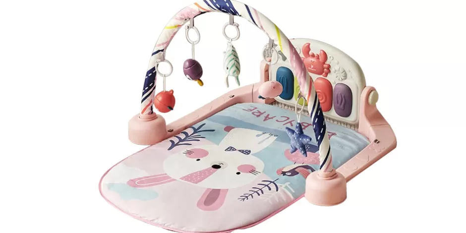 New Baby Direct BabyCare Kick & Play Piano Gym – Various Animals