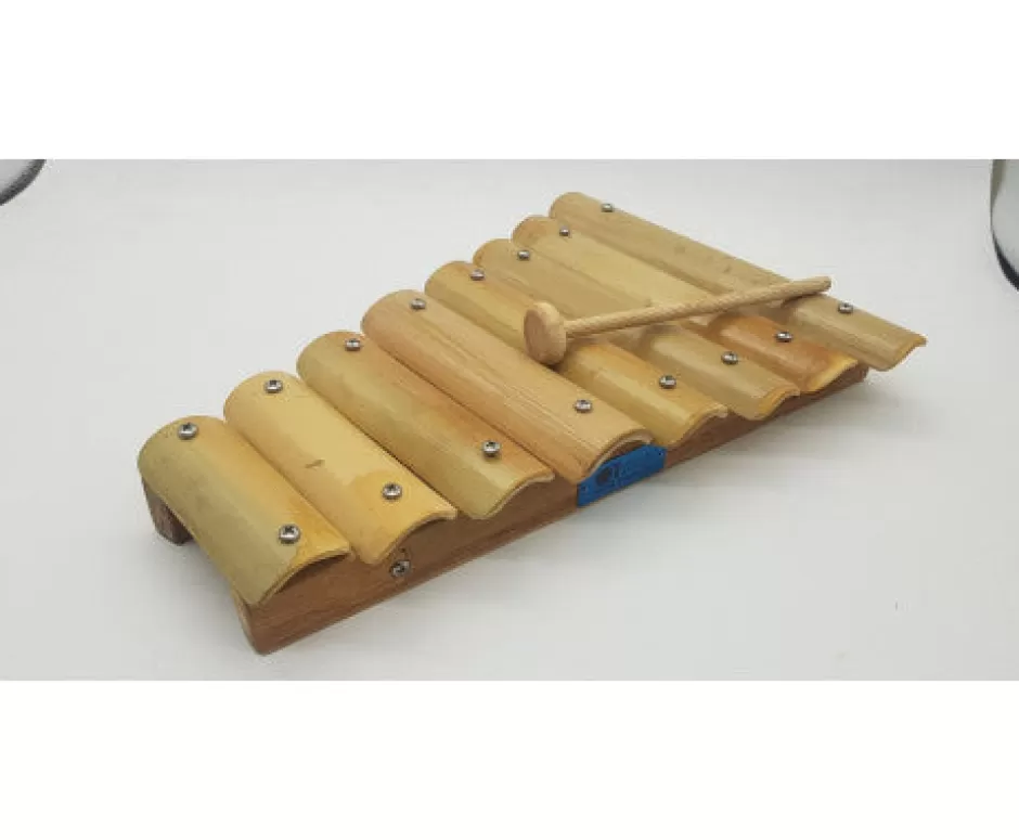 Cheap Baby Direct Bamboo Musical Xylophone