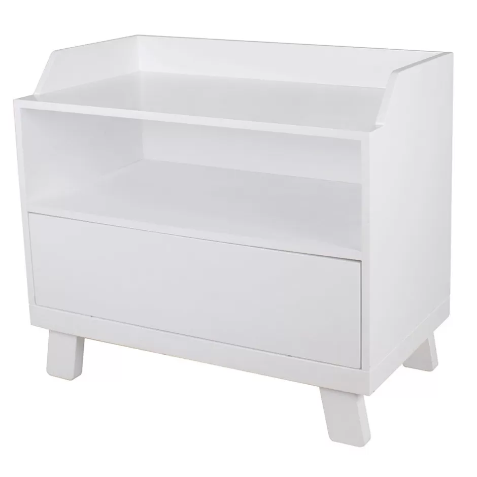 Cheap Baby Direct Bebe Care - Casa Toy Box with Seat - White