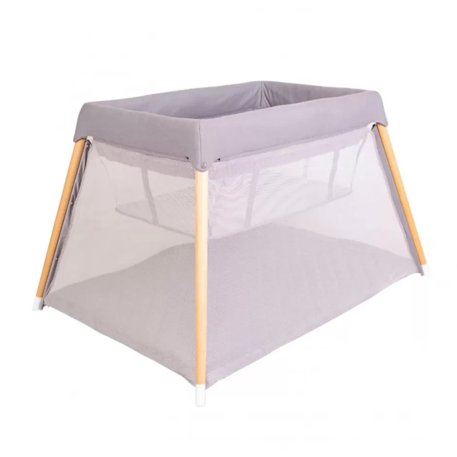 Online Baby Direct Bebe Care Zuri Timber Travel Cot