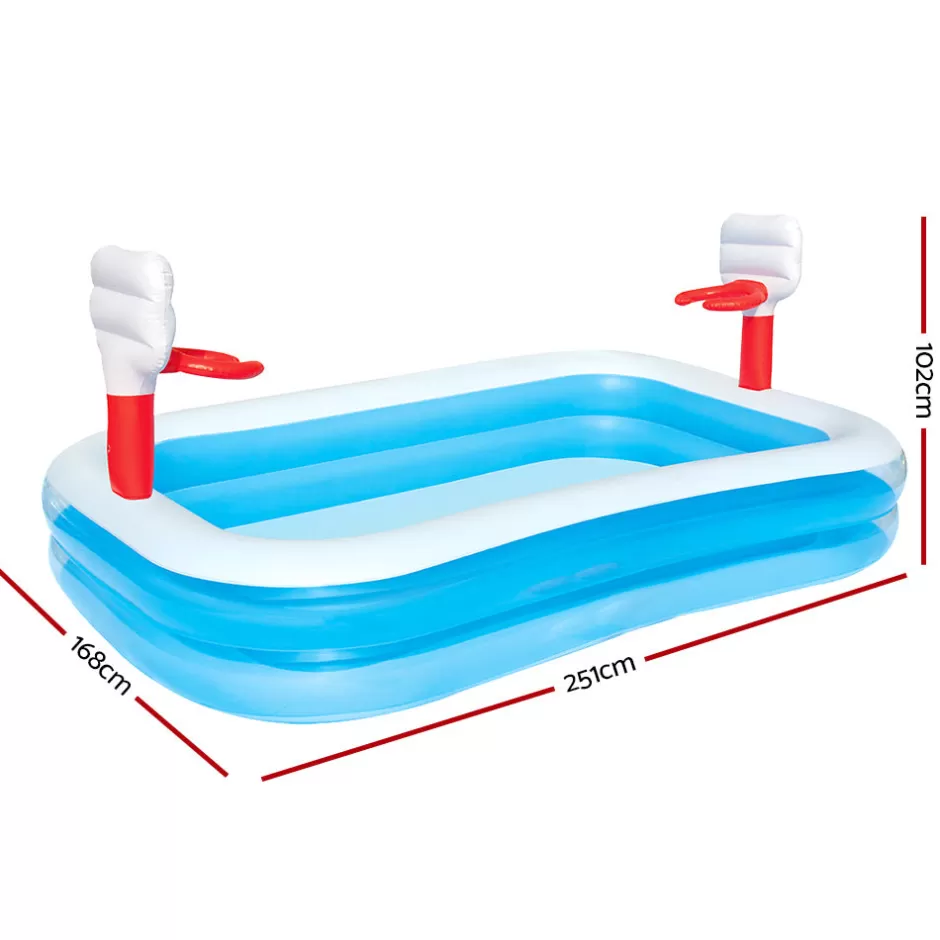 Sale Baby Direct Bestway Inflatable Play Pool Kids Pool Swimming Basketball Play Pool
