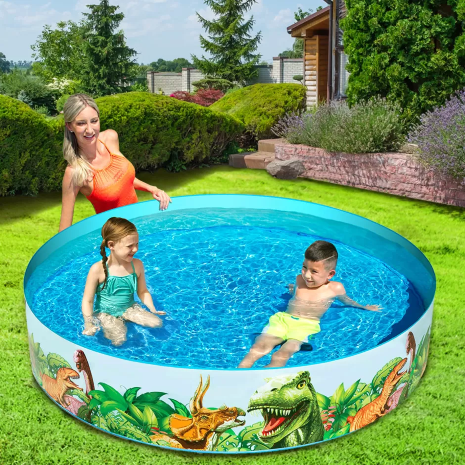 Online Baby Direct Bestway Kids Swimming Pool Above Ground Play Fun Round Fill-n-Fun Pools