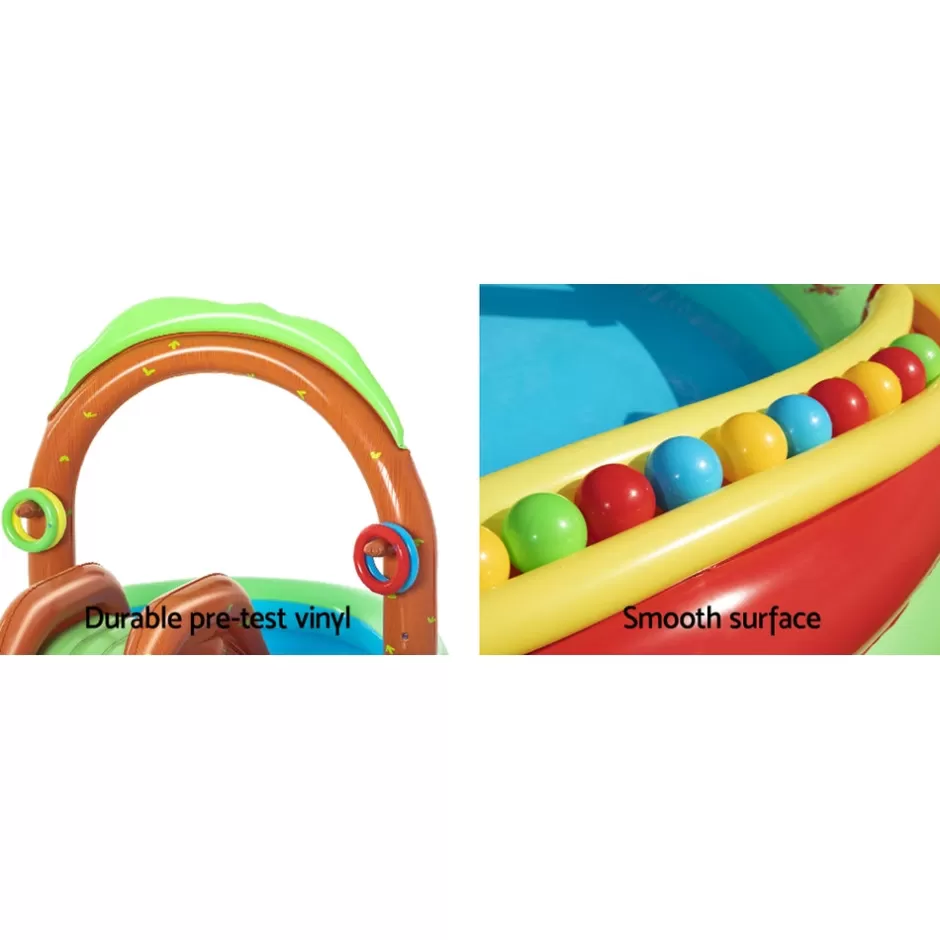 Best Baby Direct Bestway Swimming Pool Above Ground Inflatable Kids Friendly Woods Play Pools