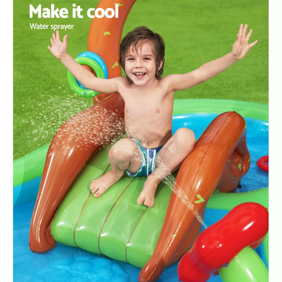 Best Baby Direct Bestway Swimming Pool Above Ground Inflatable Kids Friendly Woods Play Pools