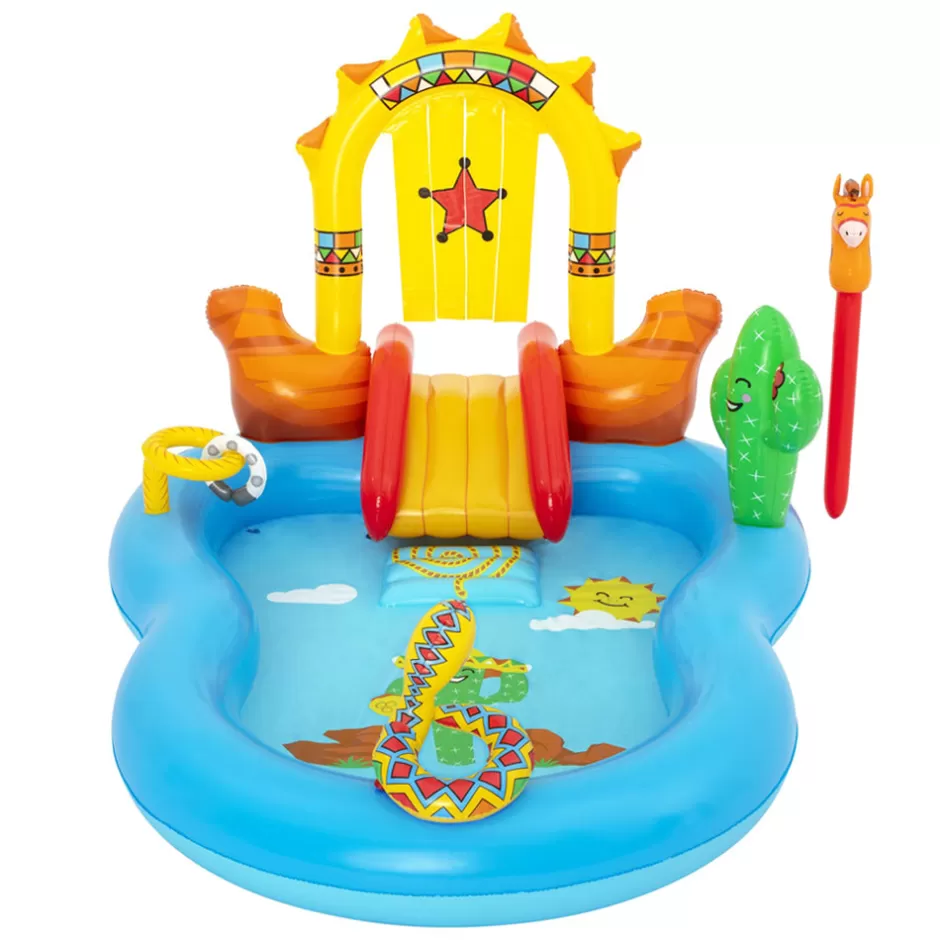 Outlet Baby Direct Bestway Swimming Pool Above Ground Inflatable Kids Play Wild West Pools Toy Game