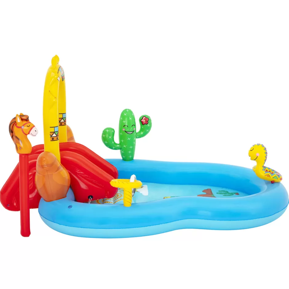 Outlet Baby Direct Bestway Swimming Pool Above Ground Inflatable Kids Play Wild West Pools Toy Game