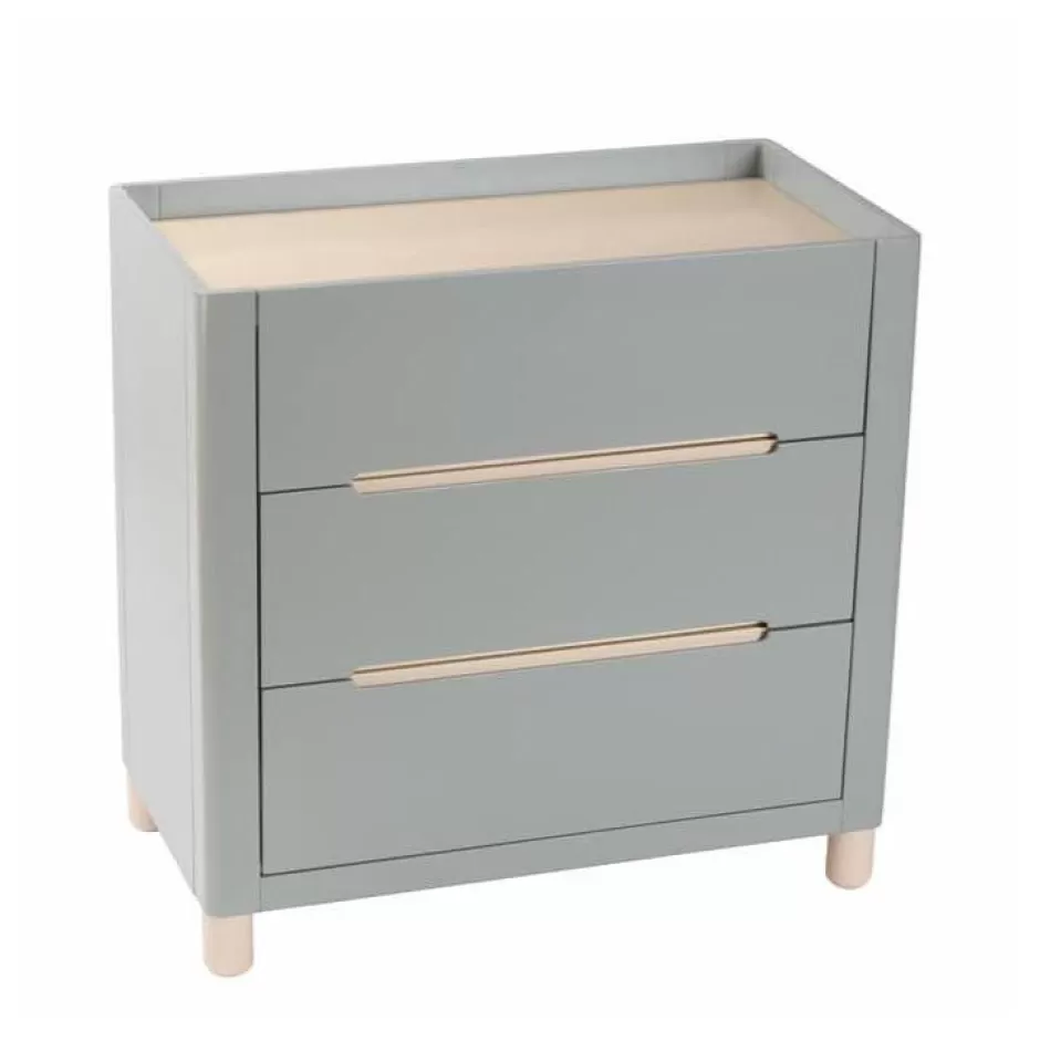 Shop Baby Direct Cocoon Allure Change Table - Dove Grey and Natural Wash