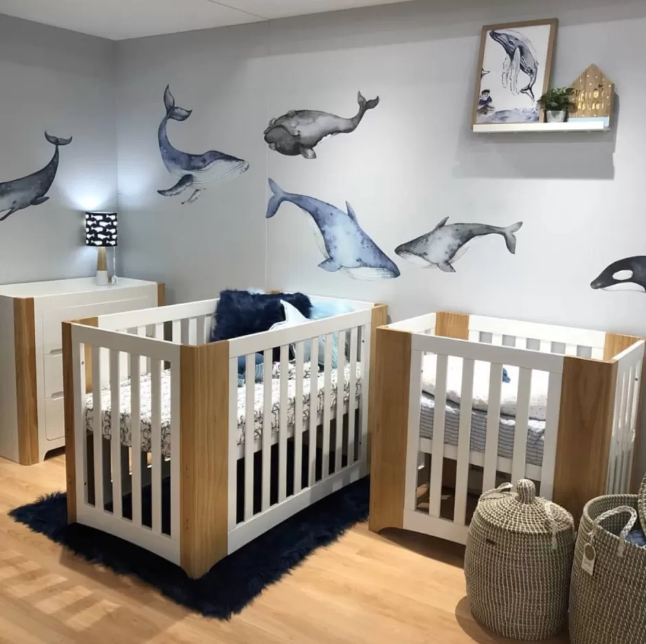 Sale Baby Direct Cocoon Evoluer 4 in 1 Cot & Dresser Package (Mattress & Change Mat Included)