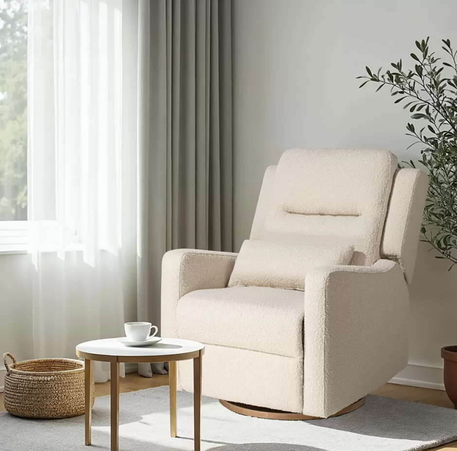 Sale Baby Direct COCOON RIO Electric Recliner Glider Nursery Chair in Sandstone