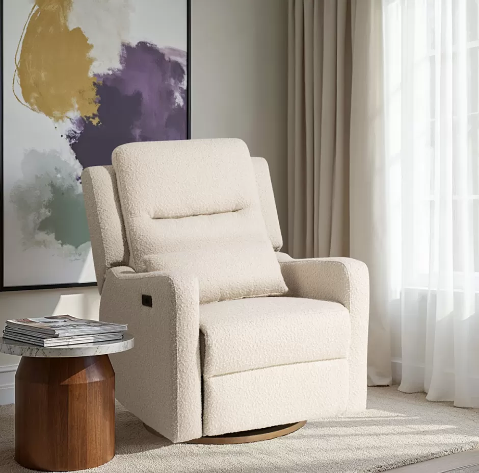 Sale Baby Direct COCOON RIO Electric Recliner Glider Nursery Chair in Sandstone