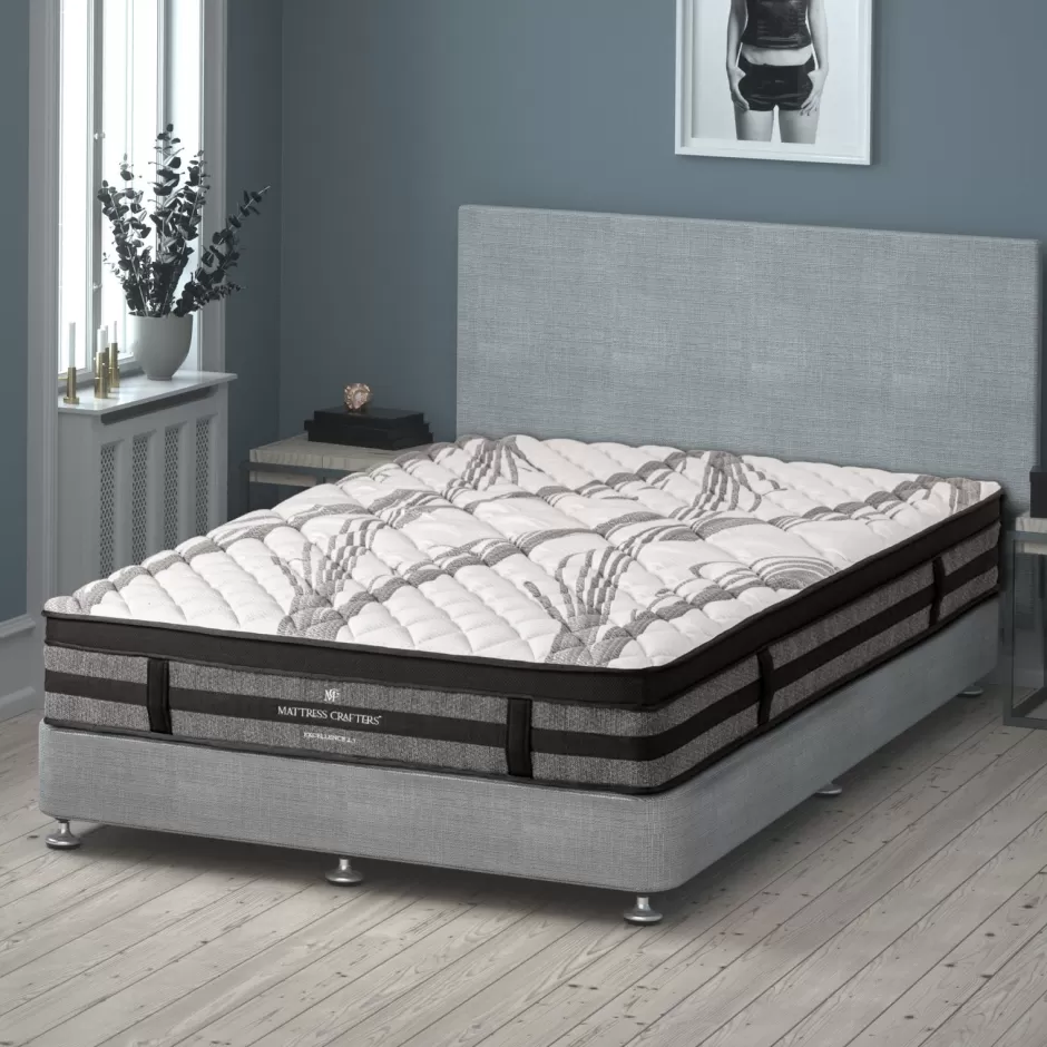 Store Baby Direct 2.3 Excellence King Single Mattress 7 Zone Pocket Spring Memory Foam