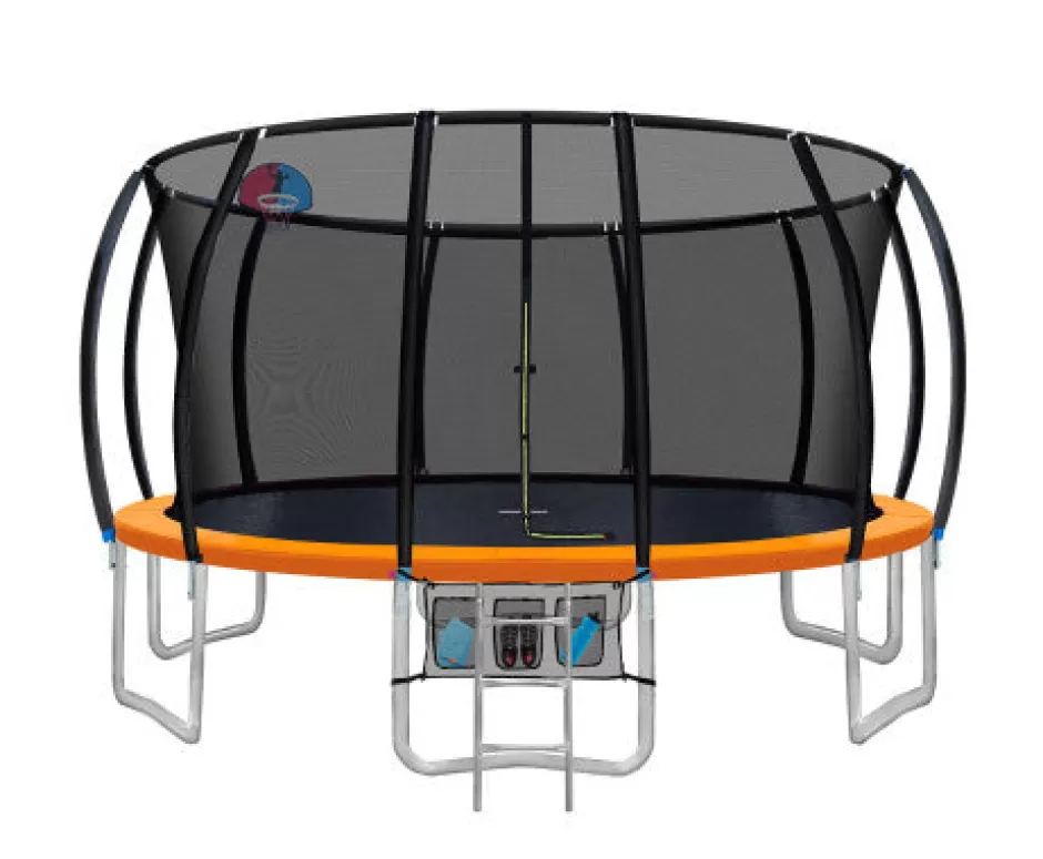 Best Baby Direct 16FT Round Trampolines With Basketball Hoop