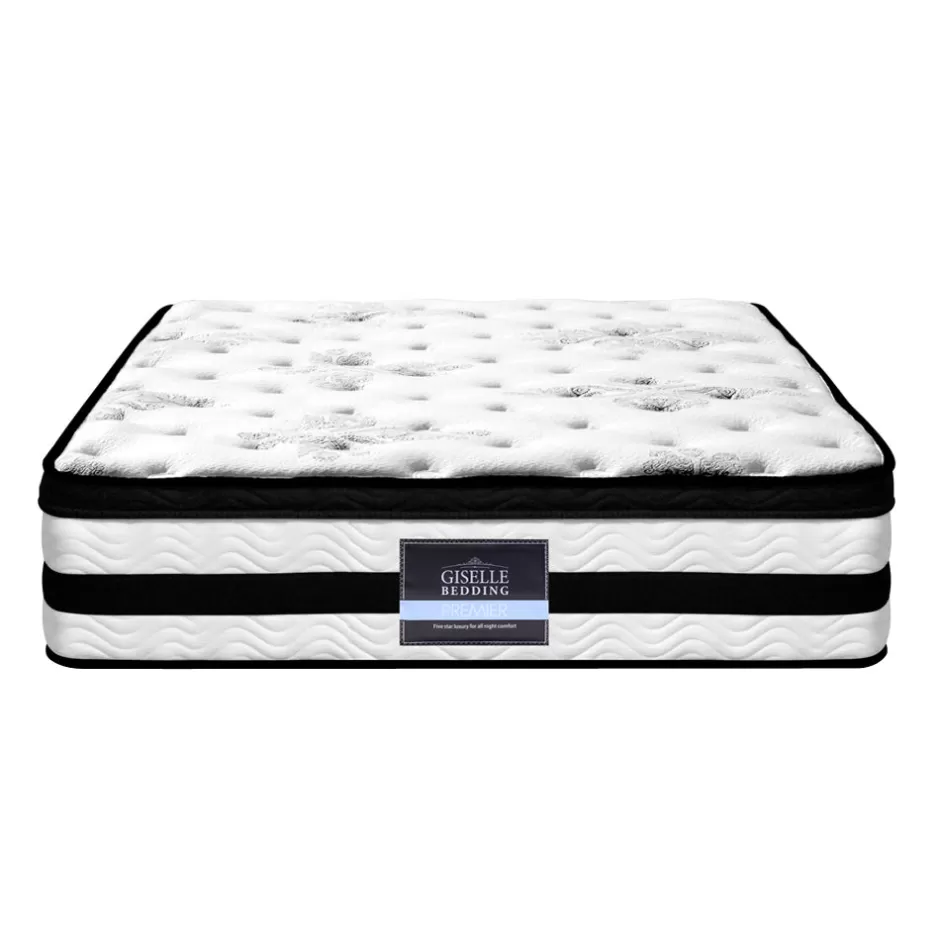 Discount Baby Direct Giselle Bedding Algarve Euro Top Pocket Spring Mattress 34cm Thick King Single