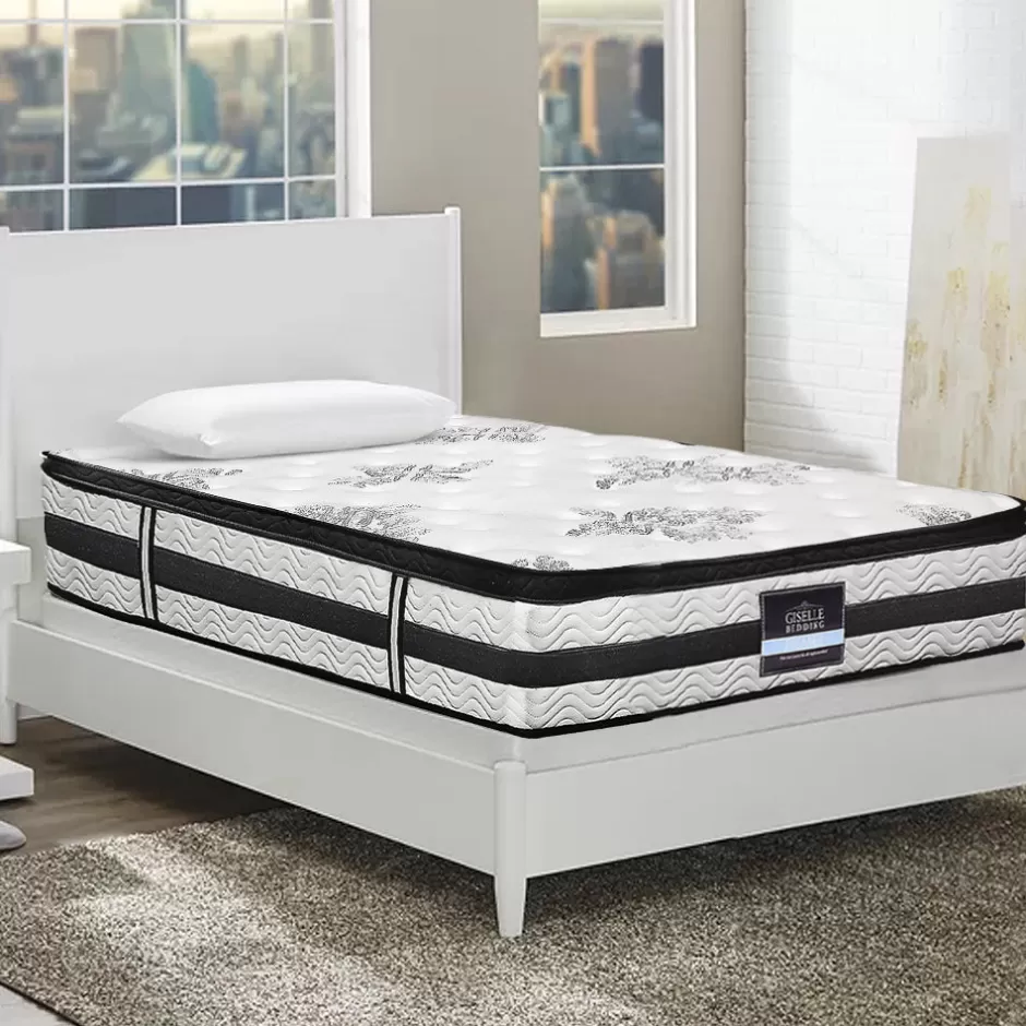 Discount Baby Direct Giselle Bedding Algarve Euro Top Pocket Spring Mattress 34cm Thick King Single