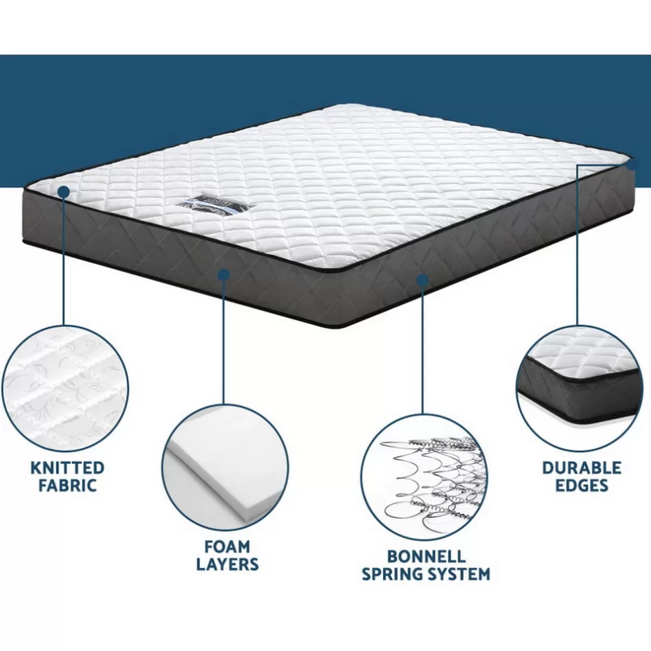 Online Baby Direct Giselle Bedding Alzbeta Bonnell Spring Mattress 16cm Thick King Single
