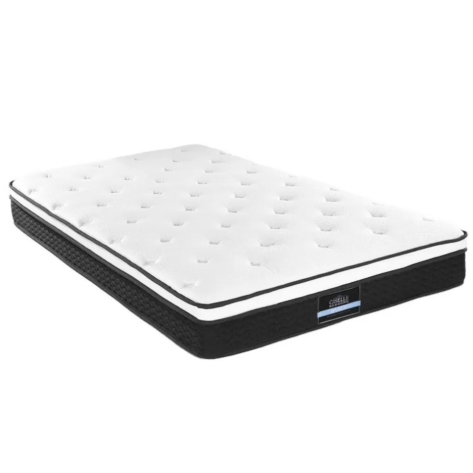 Store Baby Direct Giselle Bedding Bonita Euro Top Bonnell Spring Mattress 21cm Thick King Single