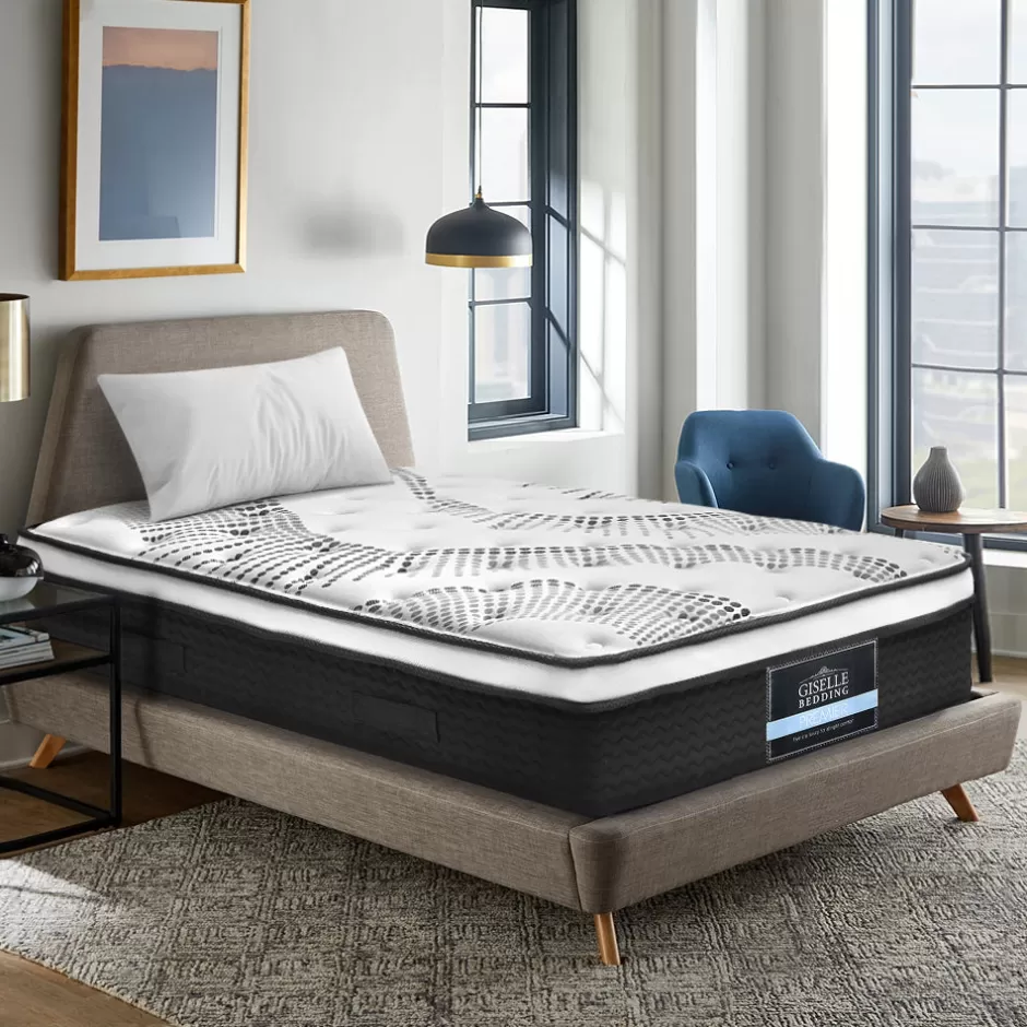 Best Sale Baby Direct Giselle Bedding Como Euro Top Pocket Spring Mattress 32cm Thick King Single