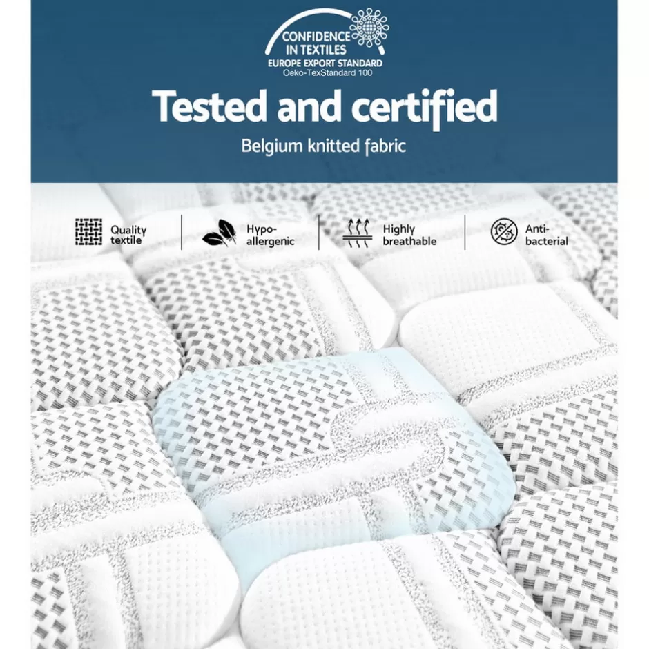 Flash Sale Baby Direct Giselle Bedding Luna Euro Top Cool Gel Pocket Spring Mattress 36cm Thick King Single