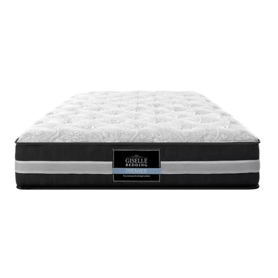 Store Baby Direct Giselle King Single Mattress Bed Size 7 Zone Pocket Spring Medium Firm Foam 30cm