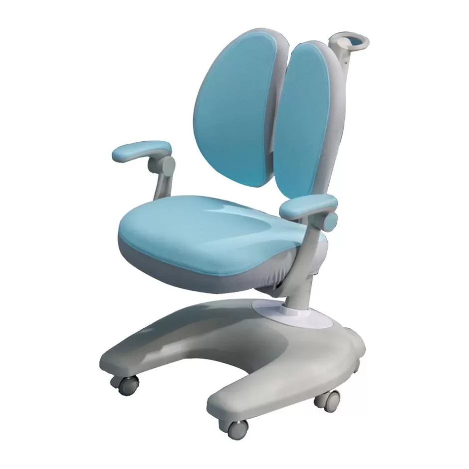 Fashion Baby Direct Height Adjustable Children Kids Ergonomic Study Desk Chair Set 120cm Blue  AU
