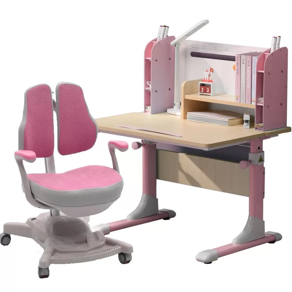 Discount Baby Direct Height Adjustable Children Kids Ergonomic Study Desk 80cm Blue AU