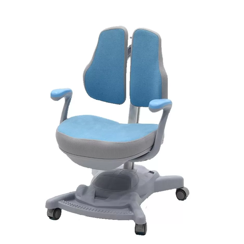 Discount Baby Direct Height Adjustable Children Kids Ergonomic Study Desk 80cm Blue AU