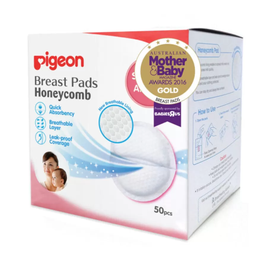 Store Baby Direct HONEYCOMB DISPOSABLE BREAST PAD 50S