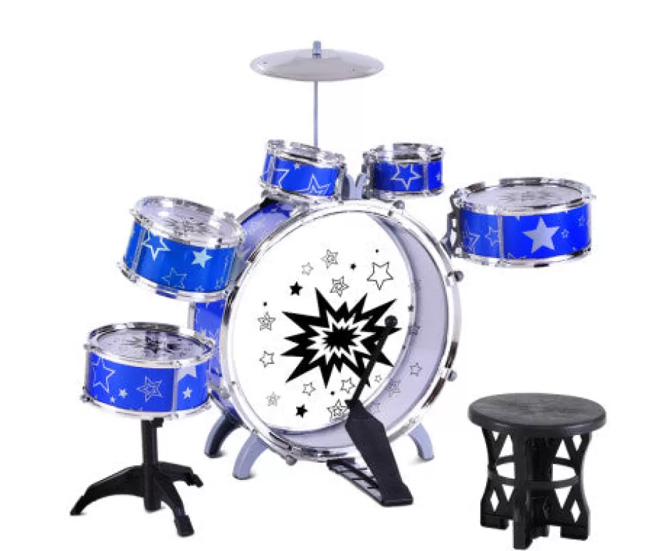 Hot Baby Direct Keezi 8 Piece Kids Drum Set