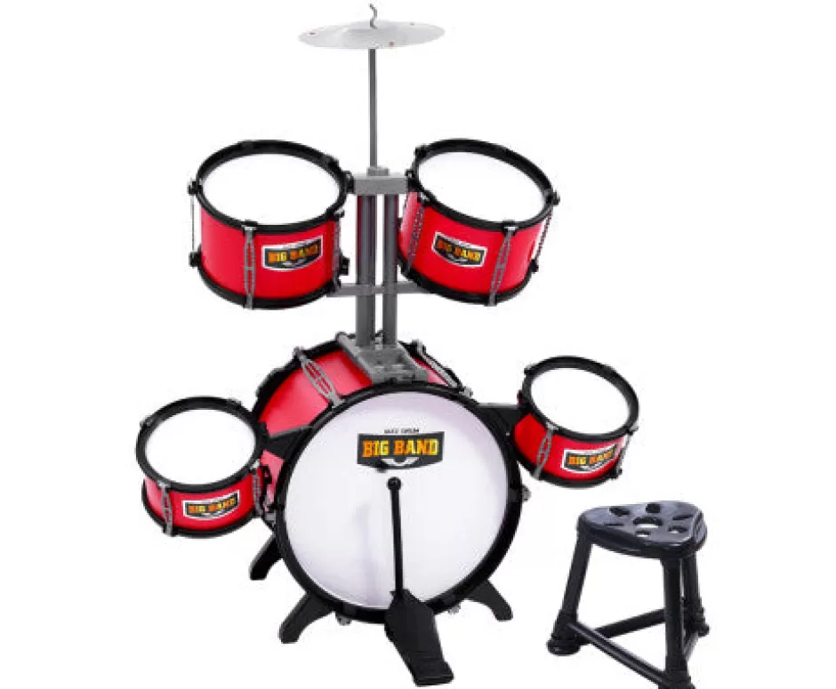 Store Baby Direct Keezi Junior Kids 7 Piece Drum Set