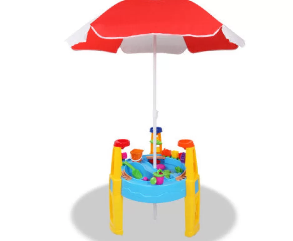 Cheap Baby Direct Keezi Kids 26 Piece Umbrella & Table Play Set