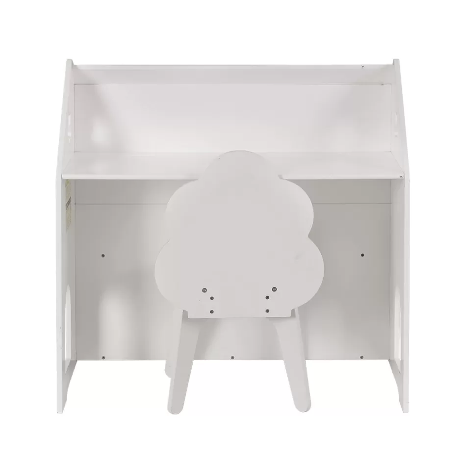 Online Baby Direct Keezi Kids Table and Chairs Set Activity Chalkboard Play Study Toys Storage Desk