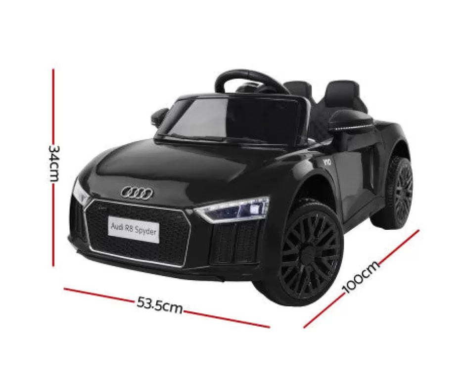 Hot Baby Direct Kids Ride On Car Audi R8 Licensed Electric 12V