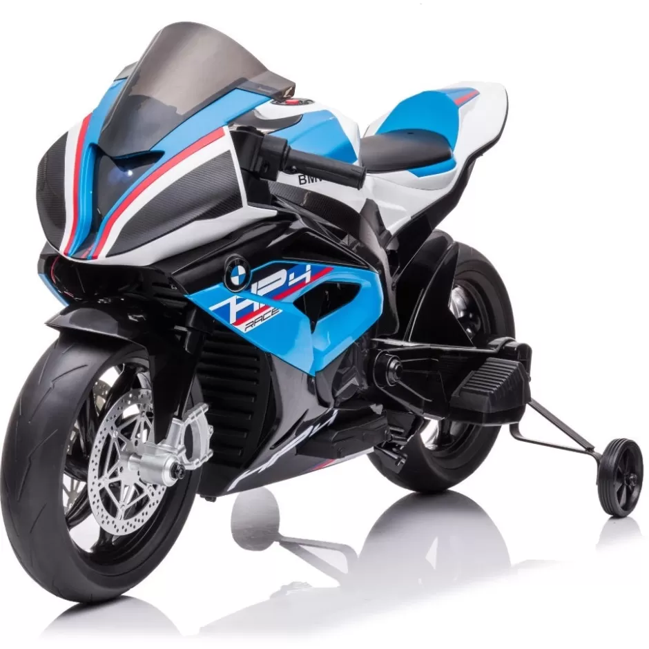 Best Baby Direct Kids Ride On Motorbike Licensed BMW HP4 Race Motorbike 12V Battery