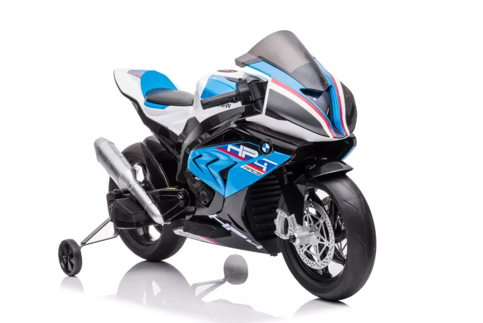 Best Baby Direct Kids Ride On Motorbike Licensed BMW HP4 Race Motorbike 12V Battery