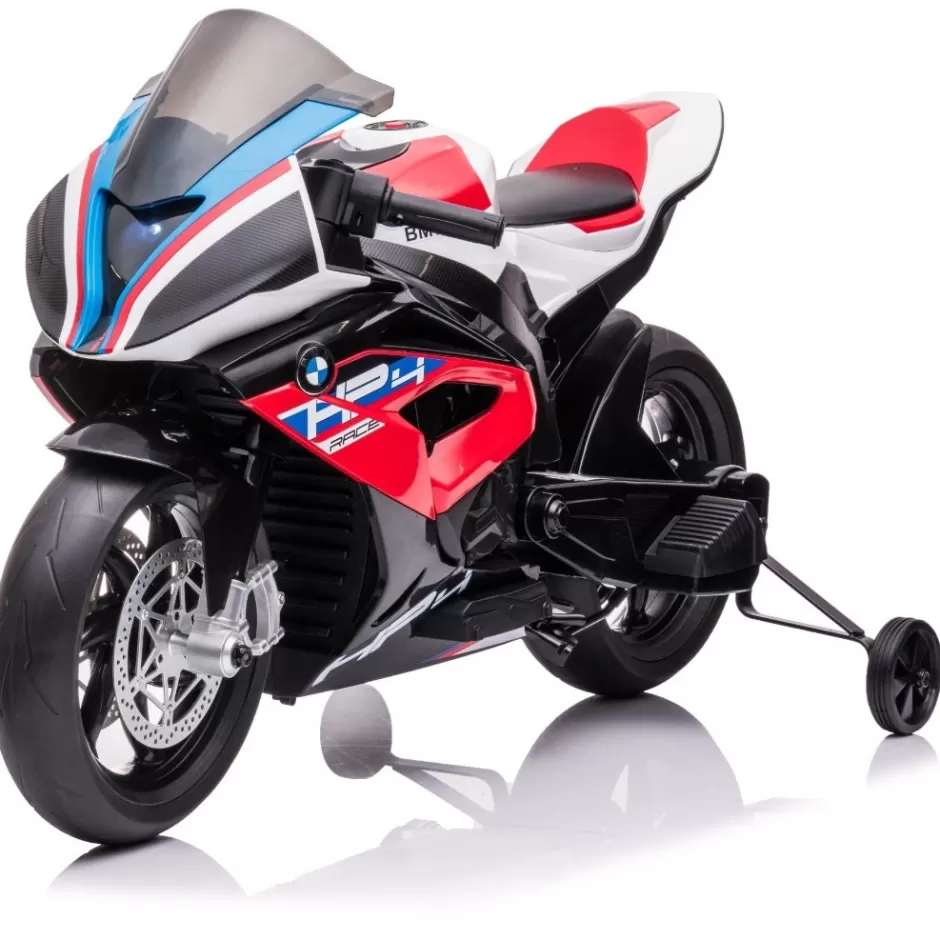 Best Baby Direct Kids Ride On Motorbike Licensed BMW HP4 Race Motorbike 12V Battery