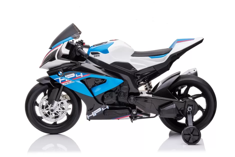 Best Baby Direct Kids Ride On Motorbike Licensed BMW HP4 Race Motorbike 12V Battery