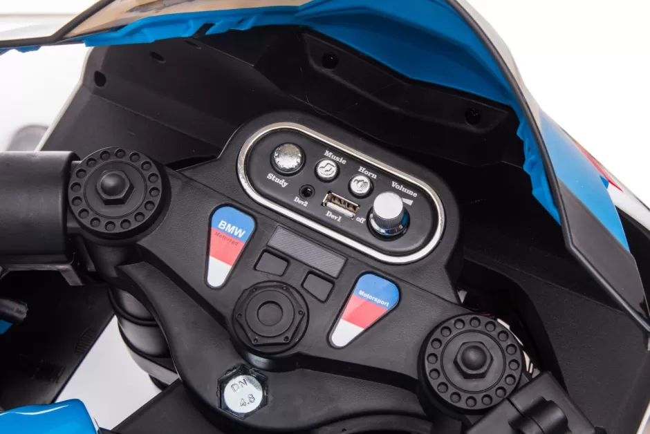 Best Baby Direct Kids Ride On Motorbike Licensed BMW HP4 Race Motorbike 12V Battery