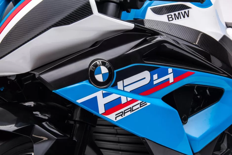 Best Baby Direct Kids Ride On Motorbike Licensed BMW HP4 Race Motorbike 12V Battery