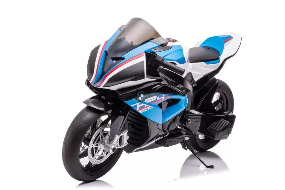 Best Baby Direct Kids Ride On Motorbike Licensed BMW HP4 Race Motorbike 12V Battery