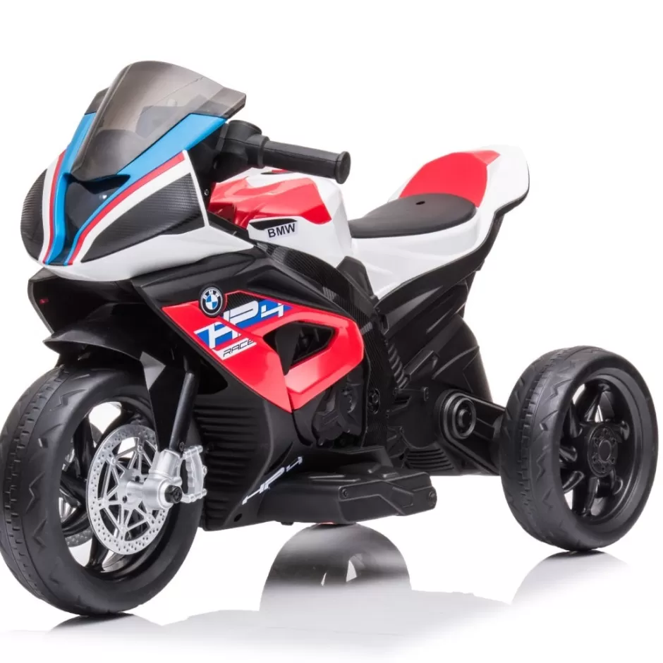 Sale Baby Direct Kids Ride On Motorbike Licensed BMW HP4 Race Trike 12V Battery