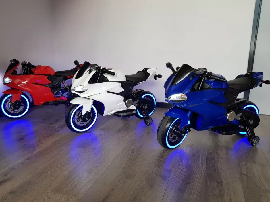 Outlet Baby Direct Little Riders Kids Ride On Motorbike Ducati Replica Electric Toy 12V