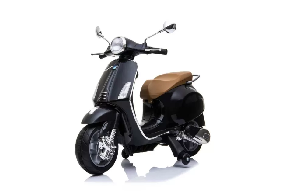 Online Baby Direct Little Riders Kids Ride On Scooter Vespa Electronic Motorbike Toy 12V
