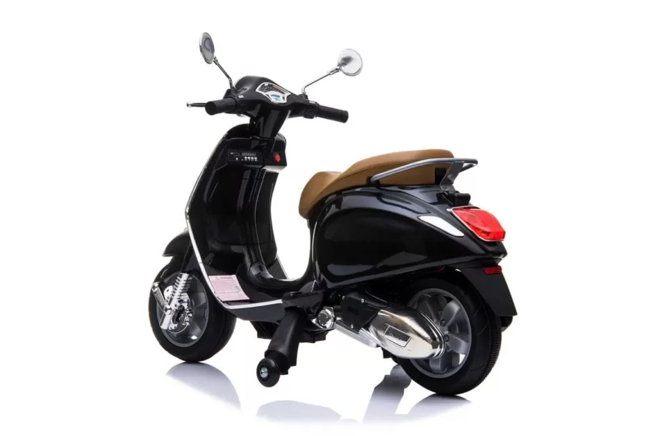 Online Baby Direct Little Riders Kids Ride On Scooter Vespa Electronic Motorbike Toy 12V